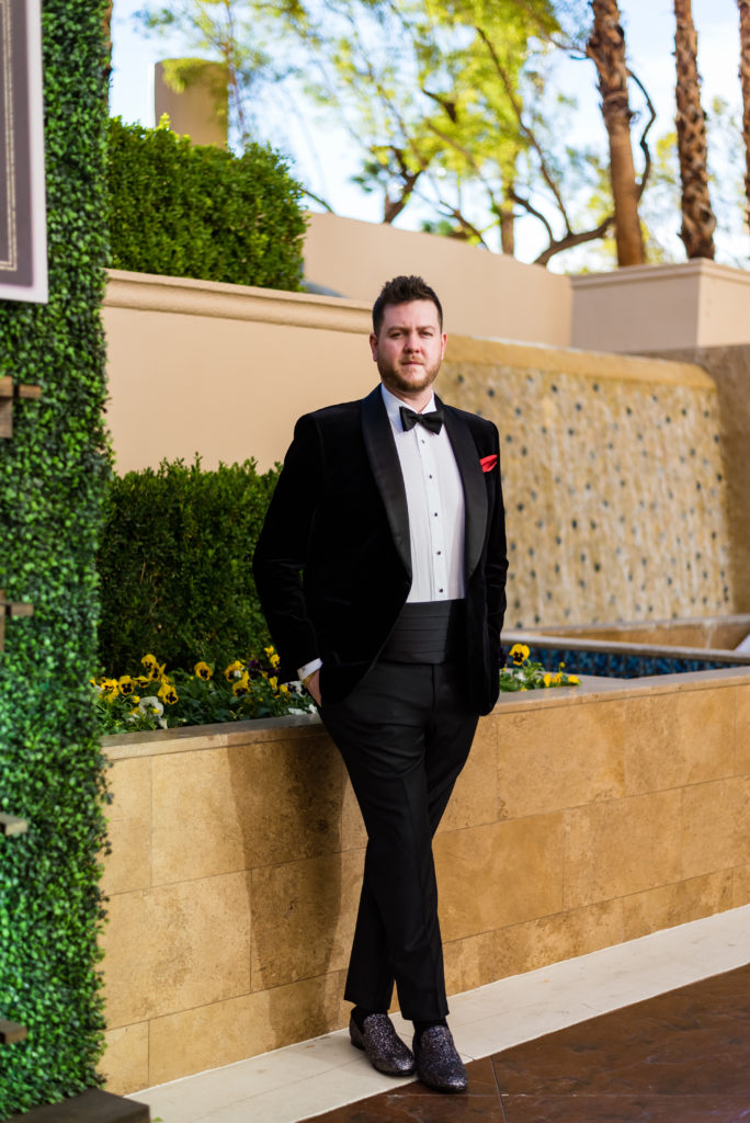 Jason and Kylie's Glam Wedding at Four Seasons Hotel Las Vegas
